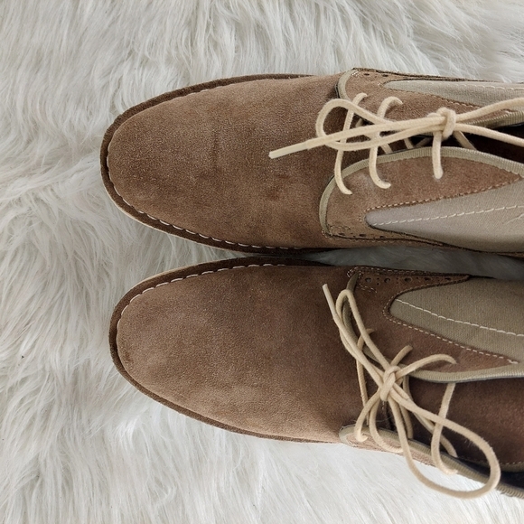 Steve Madden Men's Ankle Boots Hotshot Chukkas Lace-up Taupe/Beige Suede size 13 - Picture 9 of 9
